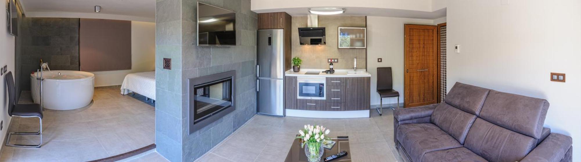 Suites Finca Los Olivos Алкала дел Хукар Стая снимка