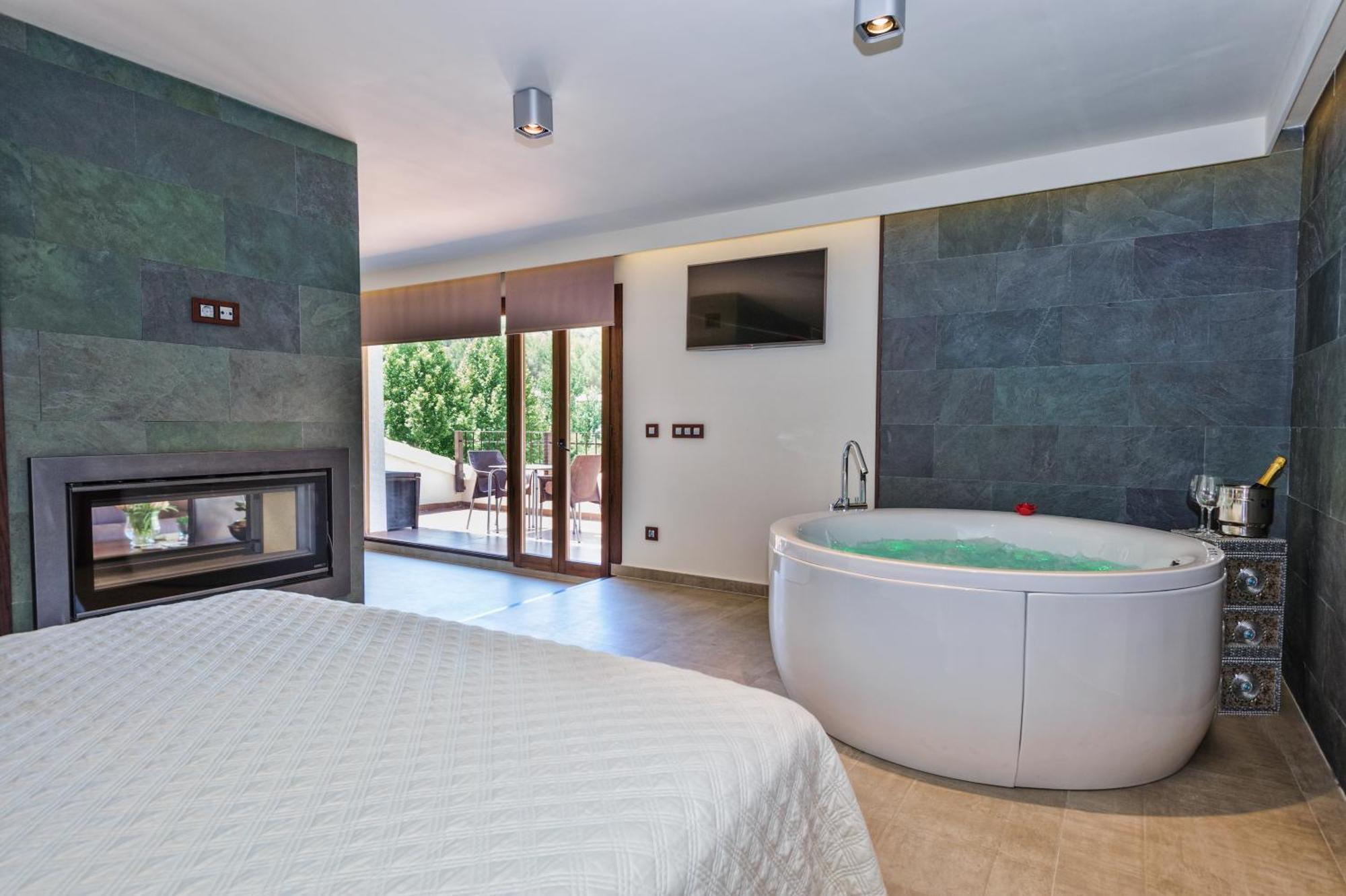Suites Finca Los Olivos Алкала дел Хукар Екстериор снимка